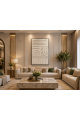 لوحة فنية للحائط بإطار أسود مقاس 100 × 150 سم لوحة فنية للحائط بإطار أسود مقاس 100 × 150 سم