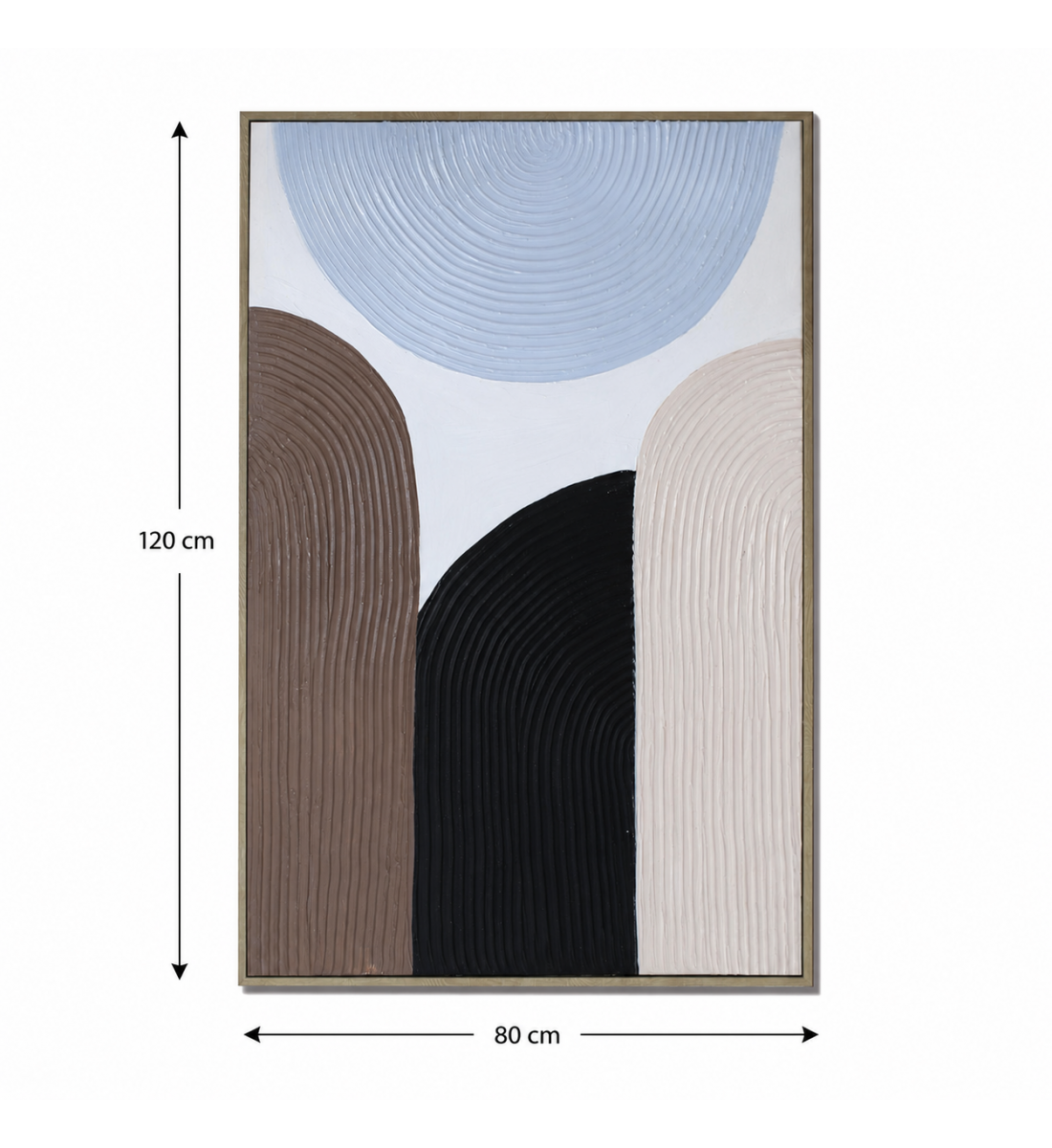 لوحة حائط بإطار خشبي مقاس 120 × 80 سم لوحة حائط بإطار خشبي مقاس 120 × 80 سم