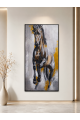 لوحة ديكور بإطار أسود مقاس 100 × 180 سم لوحة ديكور بإطار أسود مقاس 100 × 180 سم