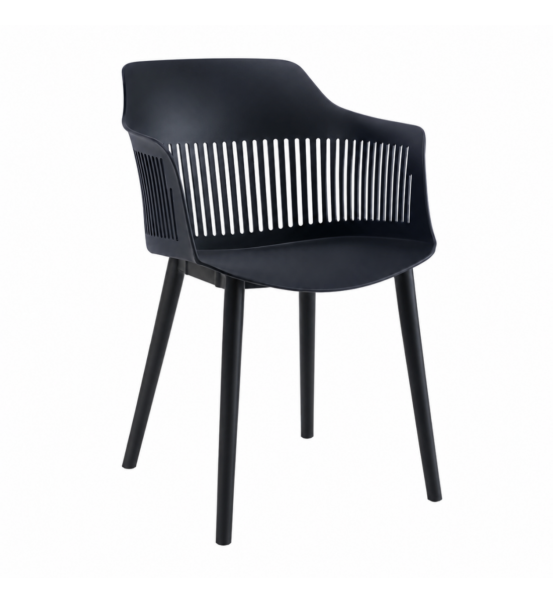 كرسي جلوس باللون الأسود