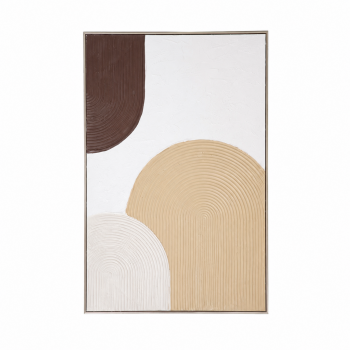 لوحة حائط بإطار ذهبي مقاس 80 × 120 سم لوحة حائط بإطار ذهبي مقاس 80 × 120 سم
