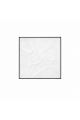 لوحة فنية مربعة بإطار أسود مقاس 80 × 80 سم