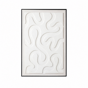 لوحة ديكور بإطار أسود مقاس 100 × 150 سم لوحة ديكور بإطار أسود مقاس 100 × 150 سم