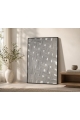 لوحة حائط بإطار أسود مقاس 80 × 120 سم لوحة حائط بإطار أسود مقاس 80 × 120 سم