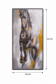 لوحة ديكور بإطار أسود مقاس 100 × 180 سم لوحة ديكور بإطار أسود مقاس 100 × 180 سم