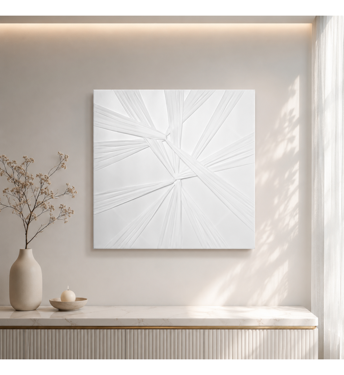 لوحة ديكور بدون إطار مقاس 80 × 80 سم لوحة ديكور بدون إطار مقاس 80 × 80 سم