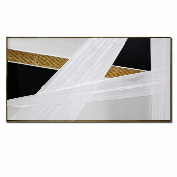 لوحة فنية طولية بإطار ذهبي مقاس 70 × 140 سم لوحة فنية طولية بإطار ذهبي مقاس 70 × 140 سم