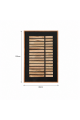 لوحة حائط بإطار أسود مقاس 120 × 80 سم لوحة حائط بإطار أسود مقاس 120 × 80 سم