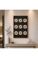 لوحة فنية للحائط بإطار أسود مقاس 120 × 80 سم لوحة فنية للحائط بإطار أسود مقاس 120 × 80 سم