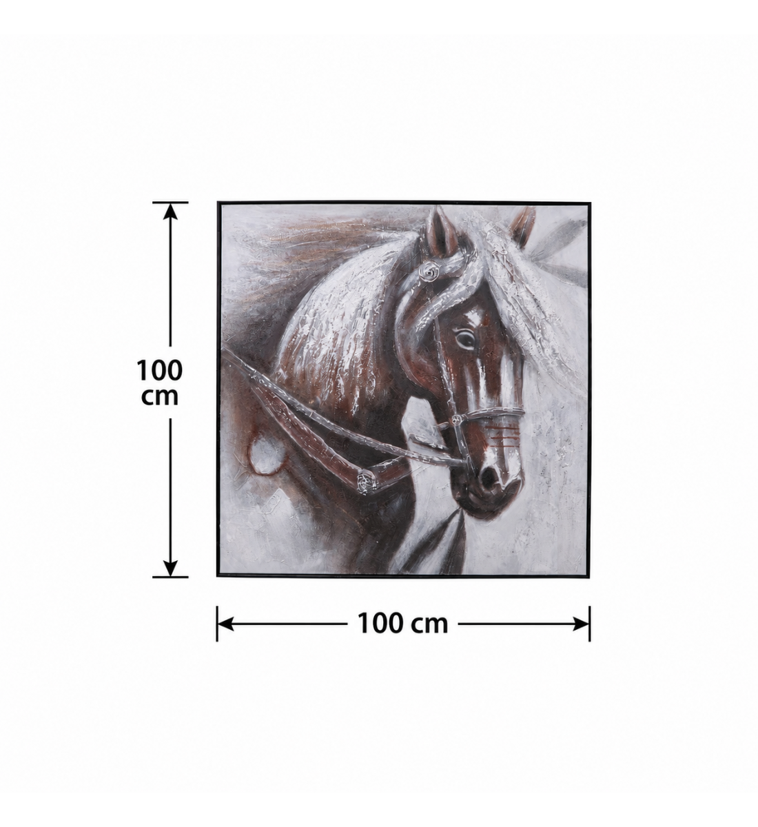 لوحة ديكور للحائط مقاس 100 × 100 سم لوحة ديكور للحائط مقاس 100 × 100 سم