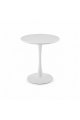 طاولة مقهى حديدية مقاس 70 × 70 سم باللون الأبيض طاولة مقهى حديدية مقاس 70 × 70 سم باللون الأبيض