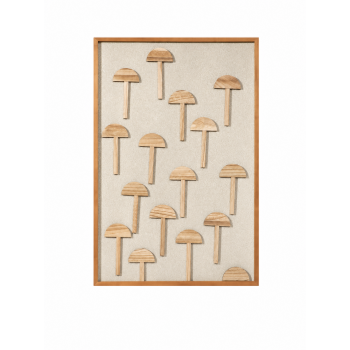 لوحة ديكور بإطار بيج مقاس 120 × 80 سم لوحة ديكور بإطار بيج مقاس 120 × 80 سم