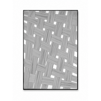 لوحة فنية كبيرة بإطار أسود مقاس 150 × 100 سم لوحة فنية كبيرة بإطار أسود مقاس 150 × 100 سم