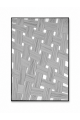 لوحة فنية كبيرة بإطار أسود مقاس 150 × 100 سم