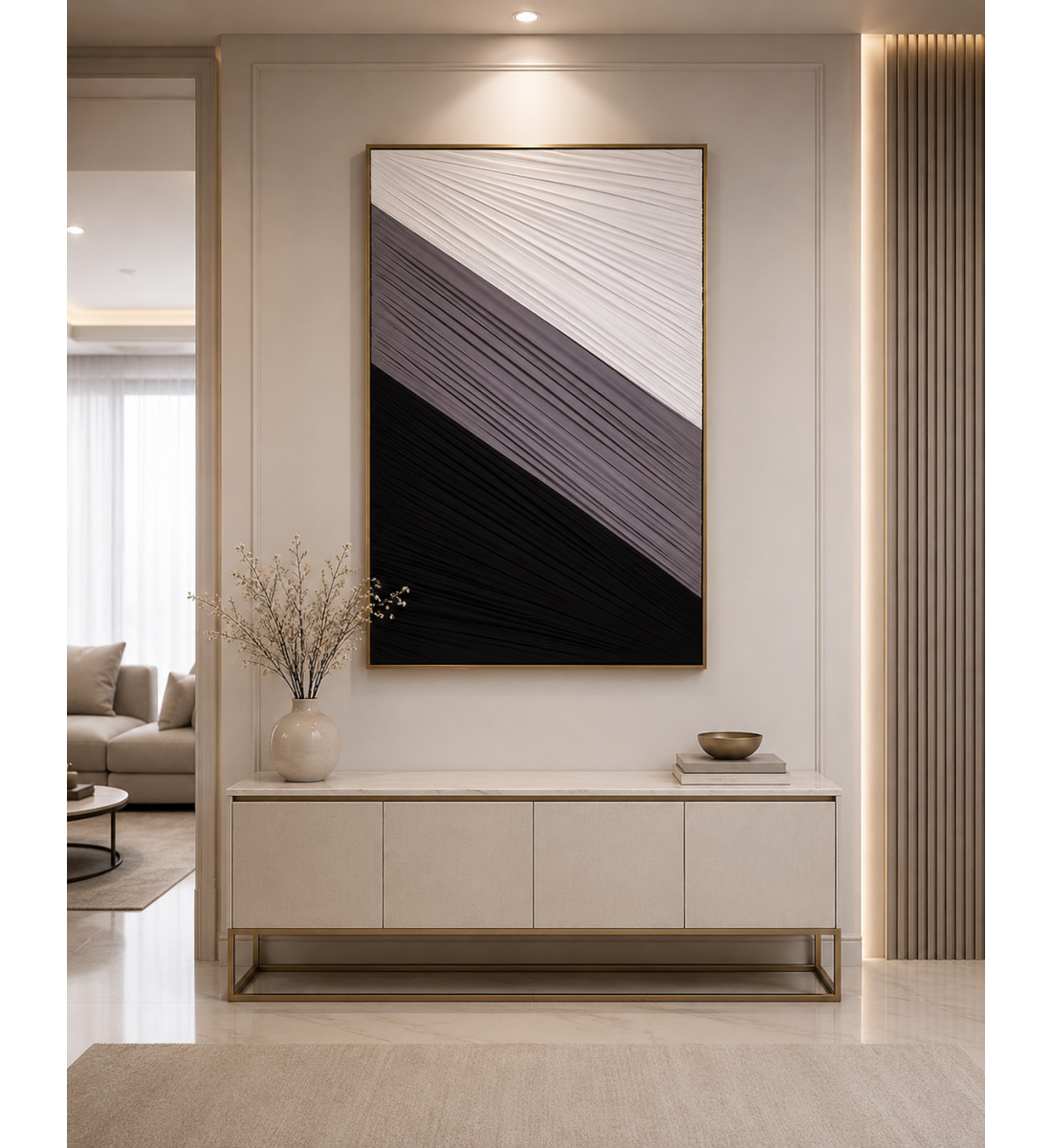 لوحة ديكور أنيقة مقاس 120 × 80 سم لوحة ديكور أنيقة مقاس 120 × 80 سم