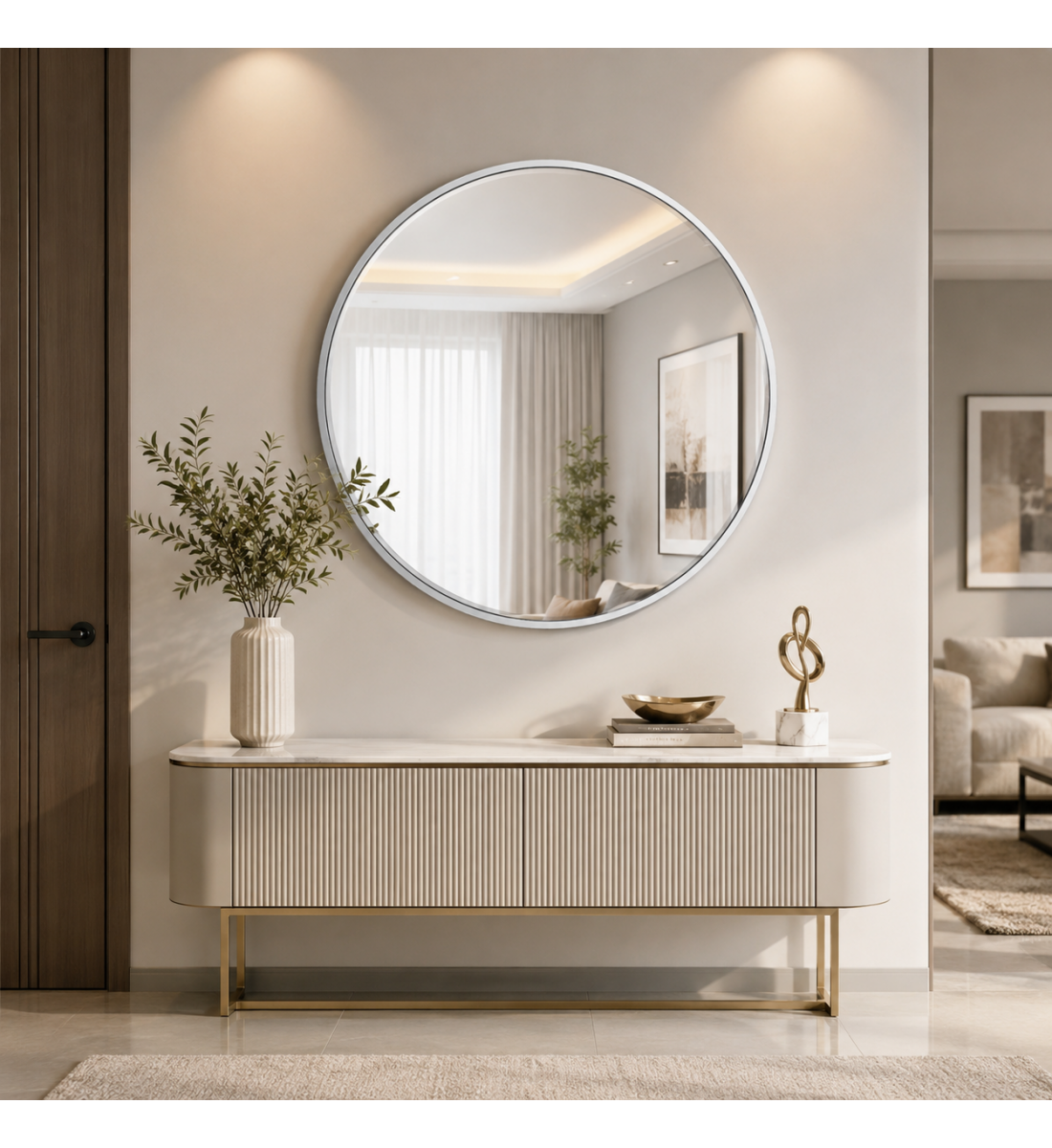 مراية ستاند بأطار فضى
مقاس 70 × 70 سم مراية ستاند بأطار فضى
مقاس 70 × 70 سم