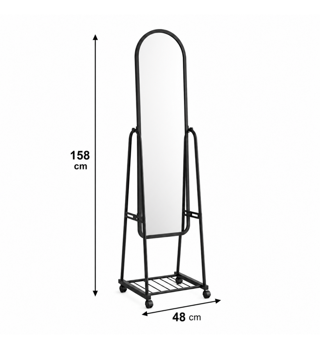 مراية ستاند بأطار اسود
مقاس 158× 48 سم مراية ستاند بأطار اسود
مقاس 158× 48 سم