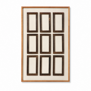 لوحة حائط بإطار بيج مقاس 120 × 80 سم