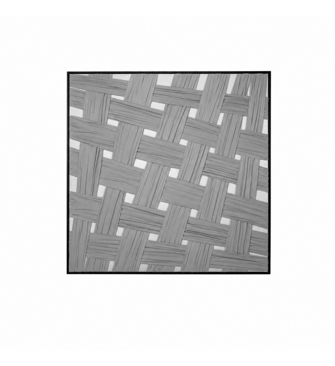 لوحة حائط مربعة بإطار أسود مقاس 100 × 100 سم لوحة حائط مربعة بإطار أسود مقاس 100 × 100 سم