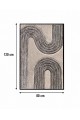 لوحة ديكور بإطار أسود مقاس 80 × 120 سم لوحة ديكور بإطار أسود مقاس 80 × 120 سم