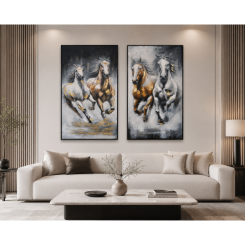 لوحة حائط طولية مقاس 80 × 140 سم