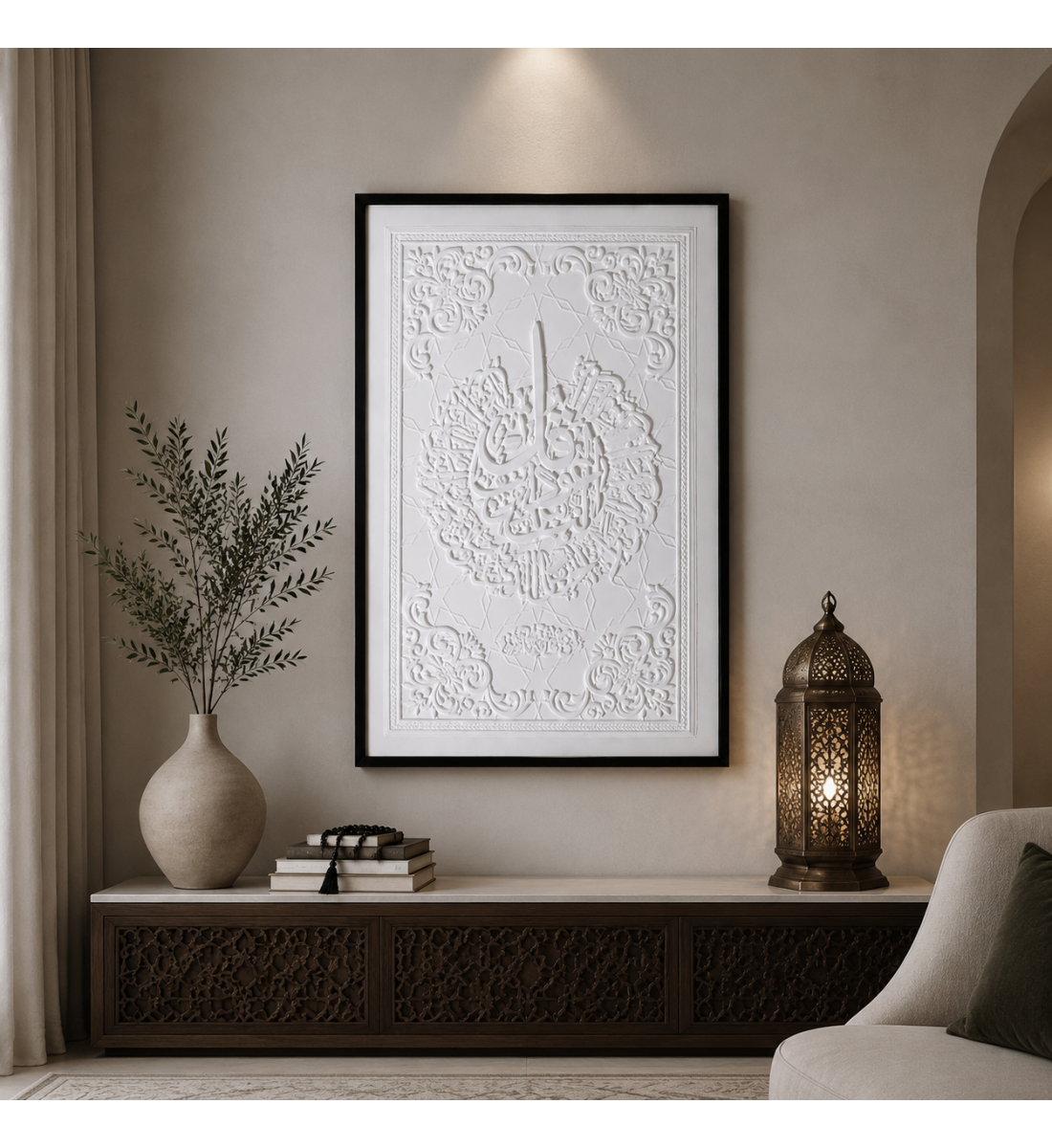 لوحة ديكور للحائط بإطار أسود مقاس 120 × 80 سم لوحة ديكور للحائط بإطار أسود مقاس 120 × 80 سم