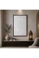 لوحة ديكور للحائط بإطار أسود مقاس 120 × 80 سم لوحة ديكور للحائط بإطار أسود مقاس 120 × 80 سم