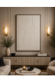 لوحة حائط مودرن بإطار أسود مقاس 100 × 150 سم لوحة حائط مودرن بإطار أسود مقاس 100 × 150 سم