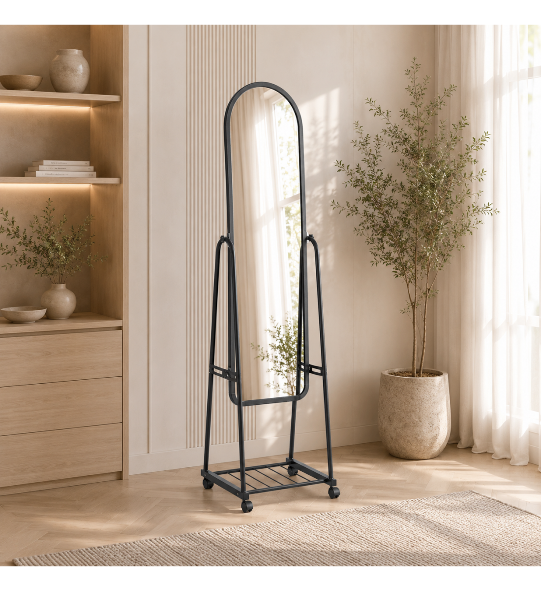 مراية ستاند بأطار اسود
مقاس 158× 48 سم مراية ستاند بأطار اسود
مقاس 158× 48 سم