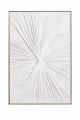 لوحة حائط بإطار ذهبي مقاس 80 × 120 سم