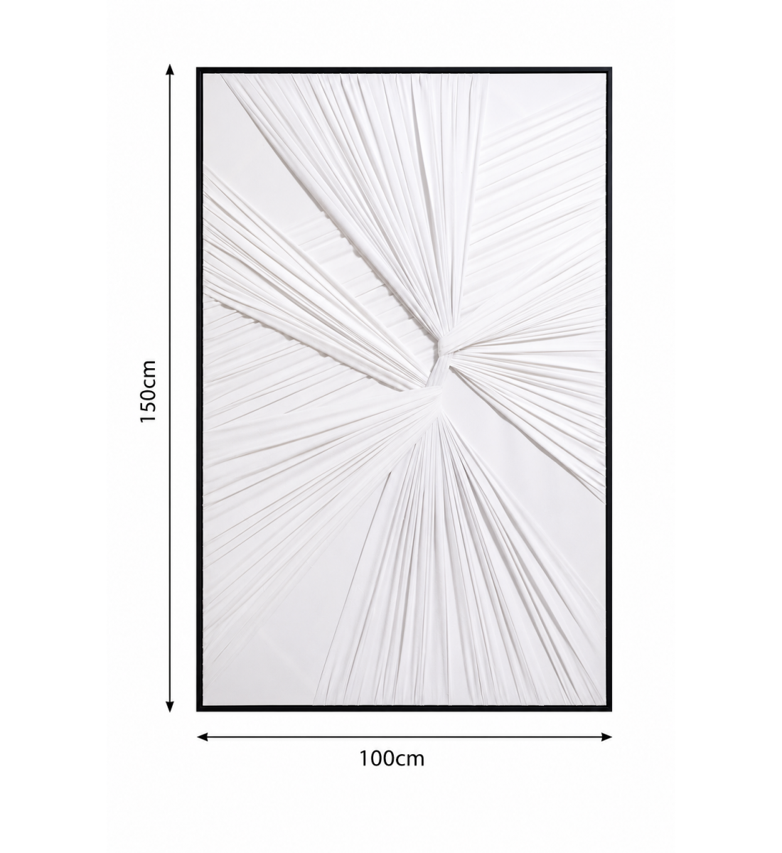 لوحة ديكور راقية بإطار أسود مقاس 100 × 150 سم لوحة ديكور راقية بإطار أسود مقاس 100 × 150 سم