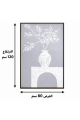 لوحة فنية بإطار خشبي مقاس 120 × 80 سم لوحة فنية بإطار خشبي مقاس 120 × 80 سم