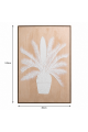 لوحة ديكور بإطار بيج مقاس 120 × 80 سم لوحة ديكور بإطار بيج مقاس 120 × 80 سم