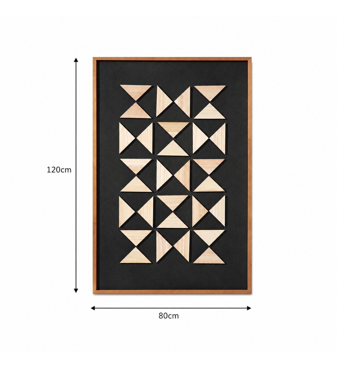 لوحة ديكور بإطار أسود مقاس 120 × 80 سم لوحة ديكور بإطار أسود مقاس 120 × 80 سم