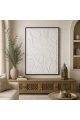 لوحة حائط بإطار أسود مقاس 120 × 80 سم