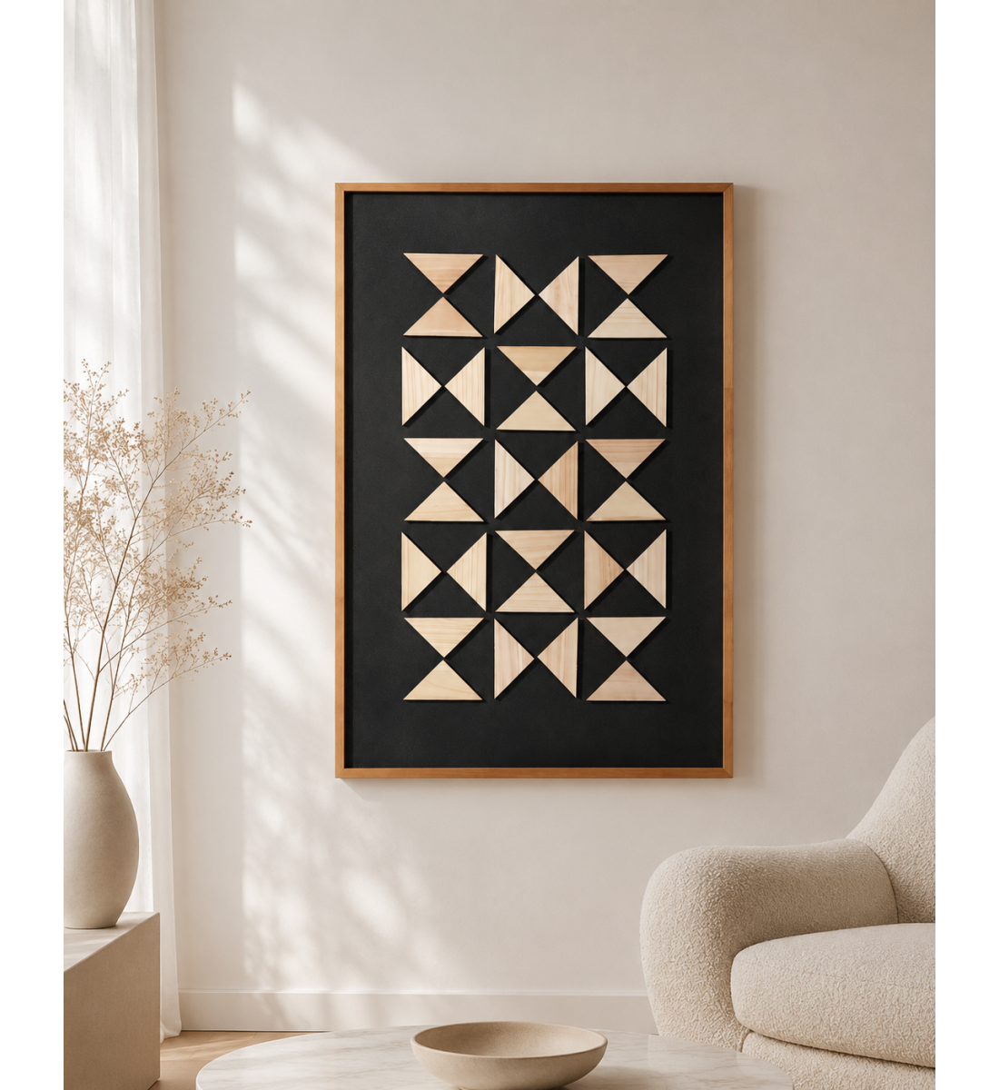 لوحة ديكور بإطار أسود مقاس 120 × 80 سم لوحة ديكور بإطار أسود مقاس 120 × 80 سم