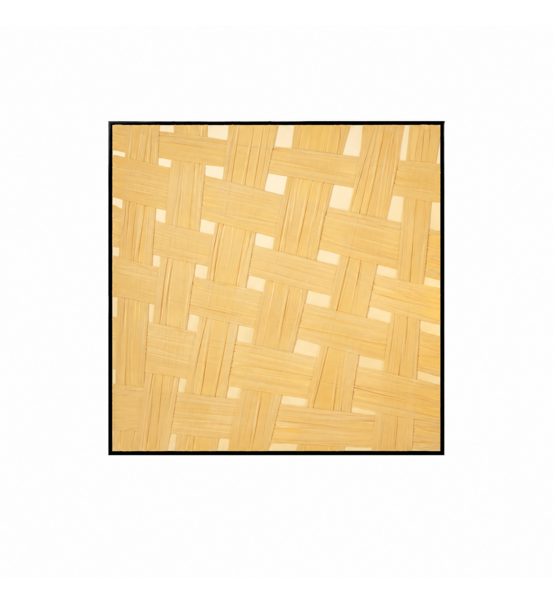لوحة حائط مربعة بإطار أسود مقاس 80 × 80 سم لوحة حائط مربعة بإطار أسود مقاس 80 × 80 سم