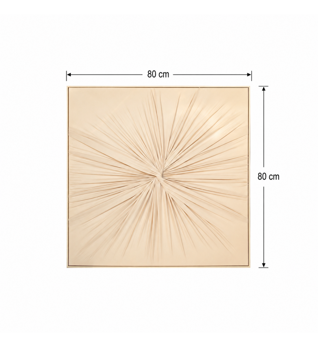 لوحة ديكور مربعة بإطار ذهبي مقاس 80 × 80 سم لوحة ديكور مربعة بإطار ذهبي مقاس 80 × 80 سم