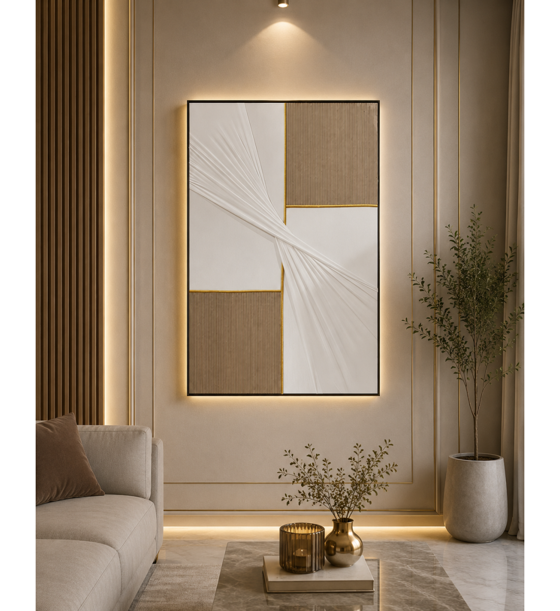 لوحة فنية مستطيلة مقاس 120 × 80 سم لوحة فنية مستطيلة مقاس 120 × 80 سم