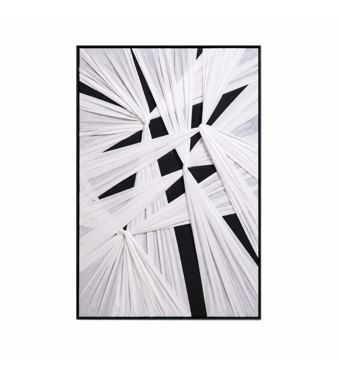 لوحة حائط بإطار أسود مقاس 80 × 120 سم لوحة حائط بإطار أسود مقاس 80 × 120 سم