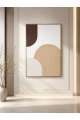 لوحة حائط بإطار ذهبي مقاس 80 × 120 سم لوحة حائط بإطار ذهبي مقاس 80 × 120 سم