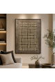 لوحة فنية أنيقة بإطار أسود مقاس 120 × 80 سم لوحة فنية أنيقة بإطار أسود مقاس 120 × 80 سم
