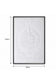 لوحة ديكور للحائط بإطار أسود مقاس 120 × 80 سم لوحة ديكور للحائط بإطار أسود مقاس 120 × 80 سم