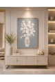 لوحة فنية بإطار ذهبي مقاس 120 × 80 سم لوحة فنية بإطار ذهبي مقاس 120 × 80 سم