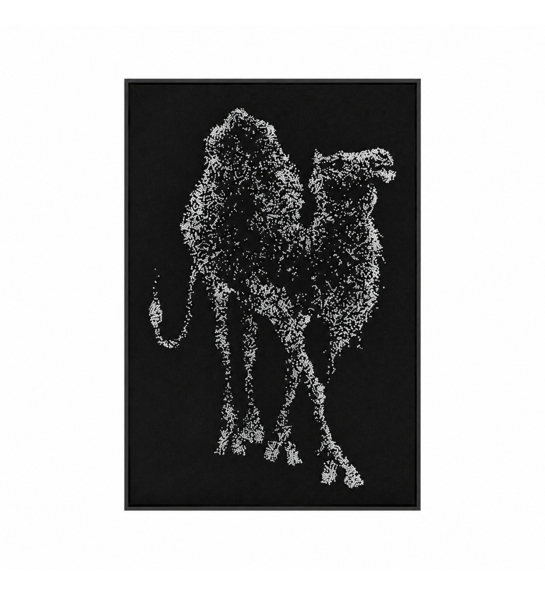لوحة حائط بإطار أسود مقاس 120 × 80 سم لوحة حائط بإطار أسود مقاس 120 × 80 سم