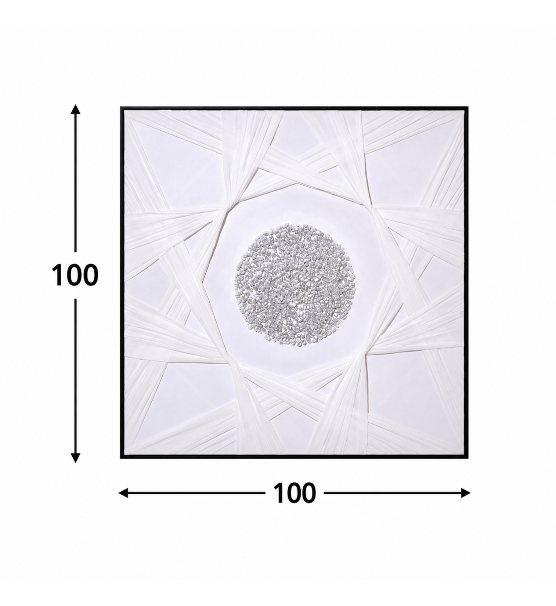 لوحة ديكور راقية مقاس 100 × 100 سم لوحة ديكور راقية مقاس 100 × 100 سم