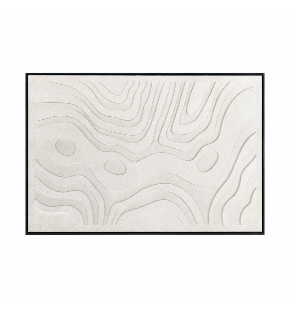 لوحة ديكور بإطار أسود مقاس 120 × 80 سم لوحة ديكور بإطار أسود مقاس 120 × 80 سم