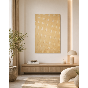لوحة فنية كبيرة بدون إطار مقاس 150 × 100 سم