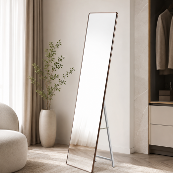 مرآة ستاند أرضية بإطار كوفى
مقاس 160 × 40 سم