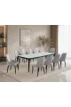 طاولة طعام رخام 10 كراسي طاولة طعام رخام 10 كراسي